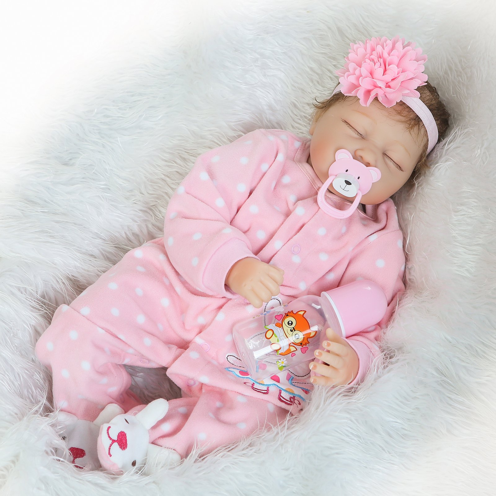Amazon | Reborn ベビードール 女の子 22インチ リボーンドール 本物